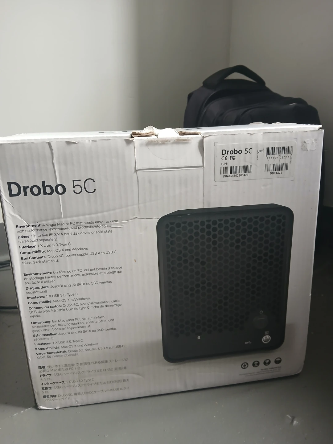 Drobo 5C 5 Bay Direct Attached Storage
