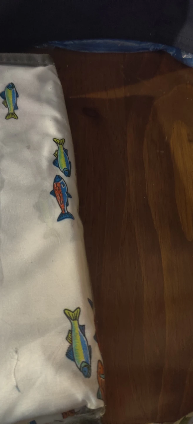 Eddie Bauer Kids Twin Extra Long Sheet Set - Fish Print - photo 5