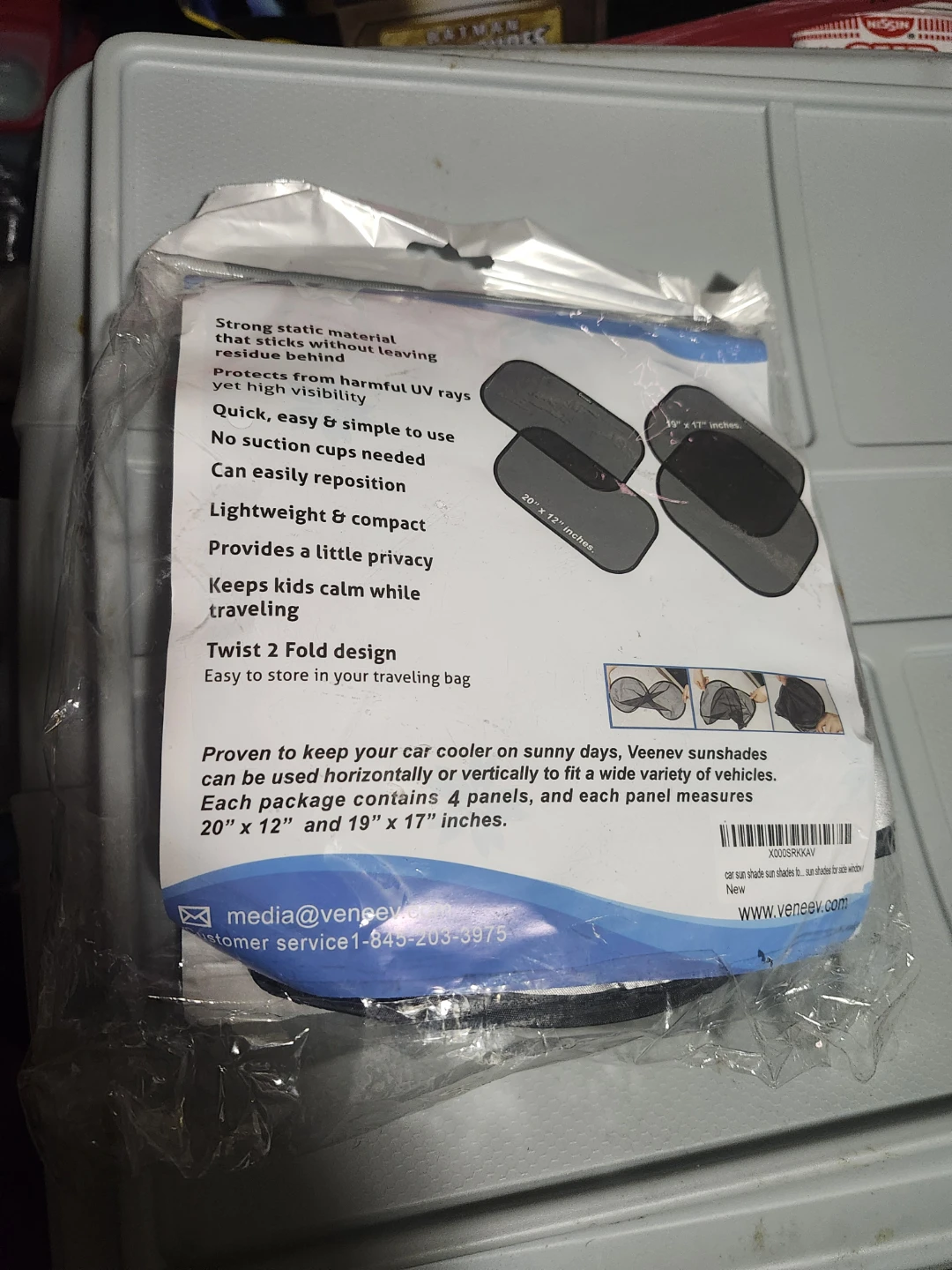 Veneev Car Sunshade Set (4 Panels) - photo 2