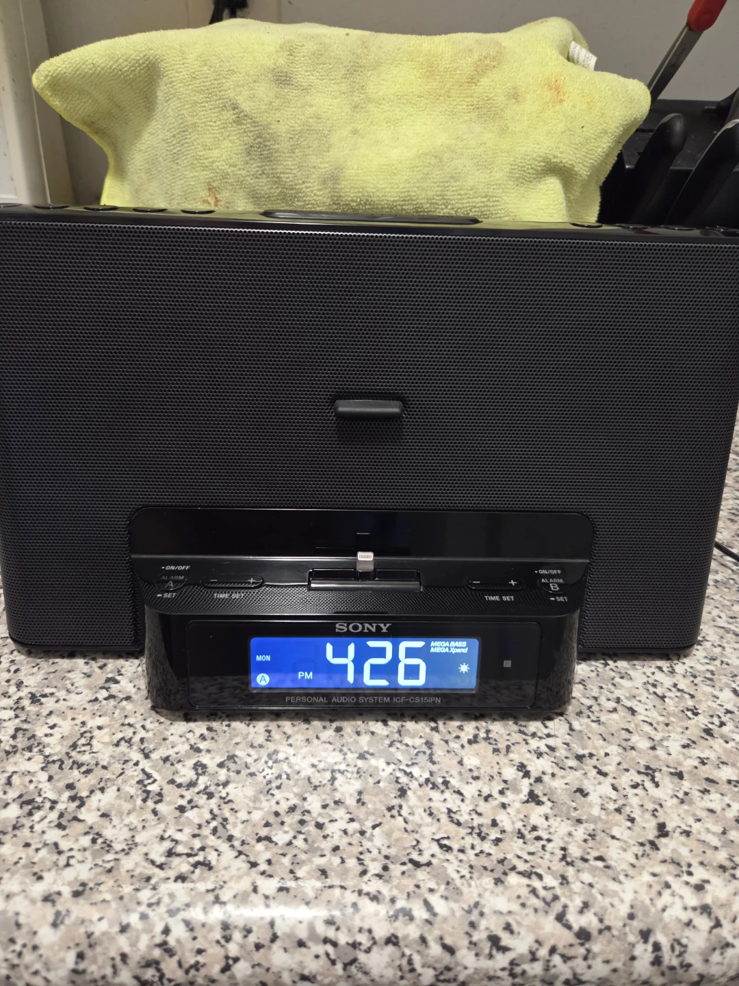 Sony Alarm Clock: Loud enough to ruin your dreams every morning