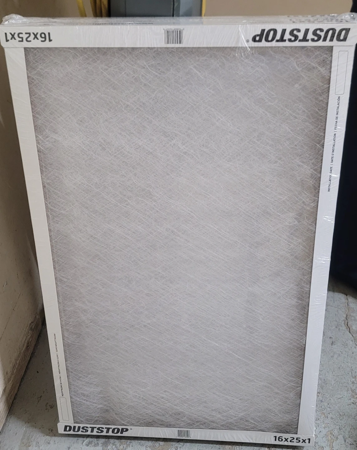 DUSTSTOP 16x25x1 Furnace Air Filter (3 Pack)