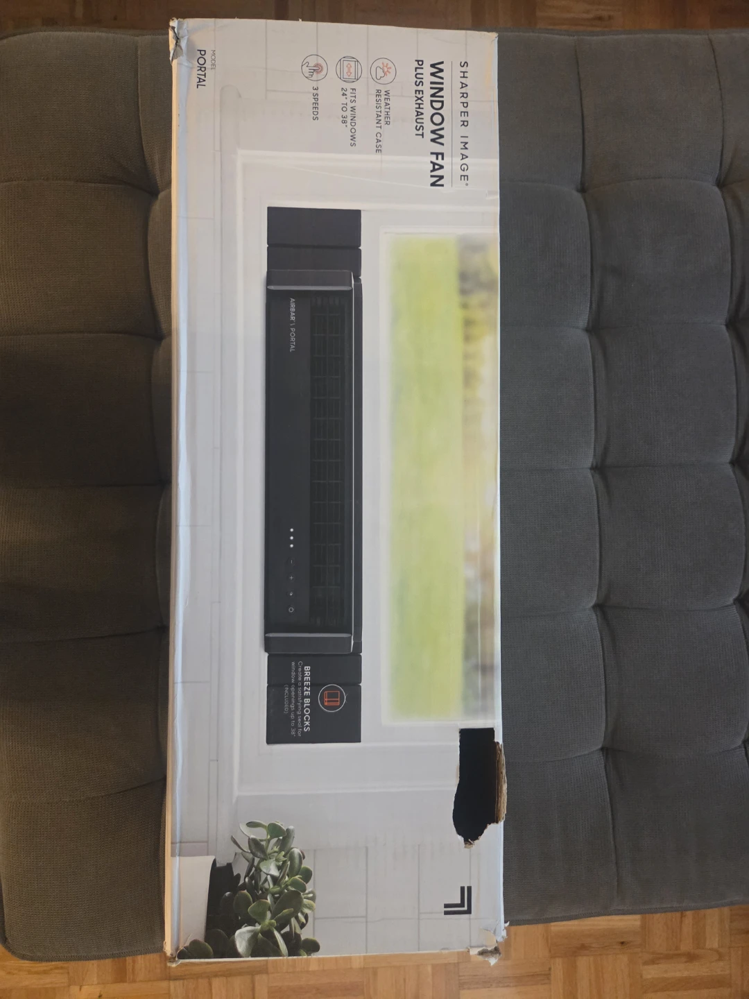Sharper Image Portal Window Fan - Beat the heat! - photo 2