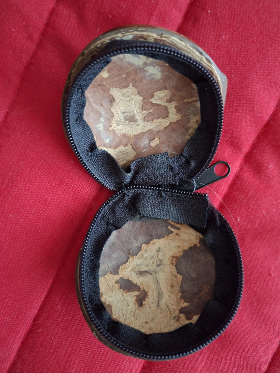 Coconut Shell Coin Pouch - photo 2