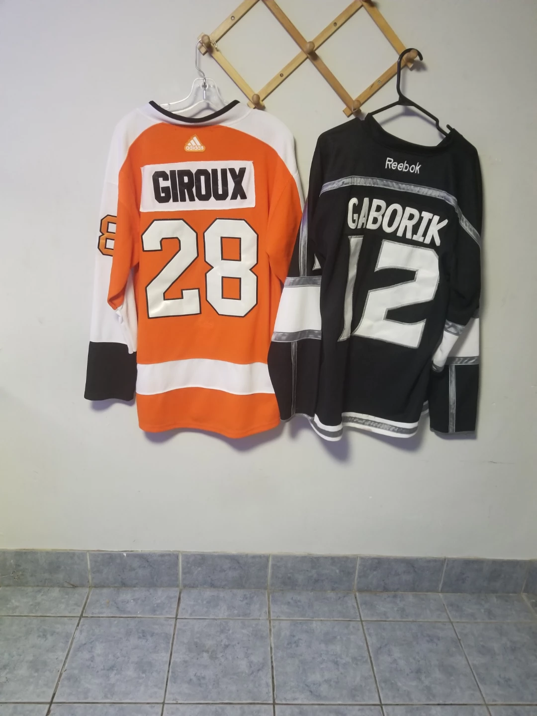 Adidas Giroux 28 Hockey Jersey & Reebok Gaborik 12 Hockey Jersey