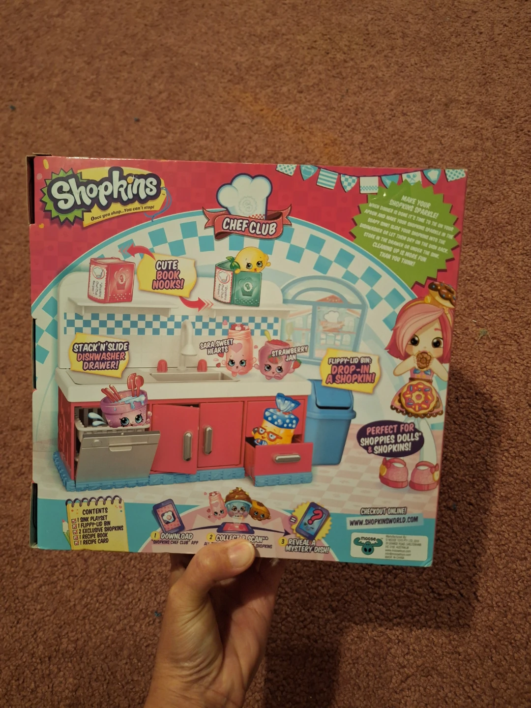 Shopkins Chef Club Stack 'n' Slide Dishwasher Playset - photo 2