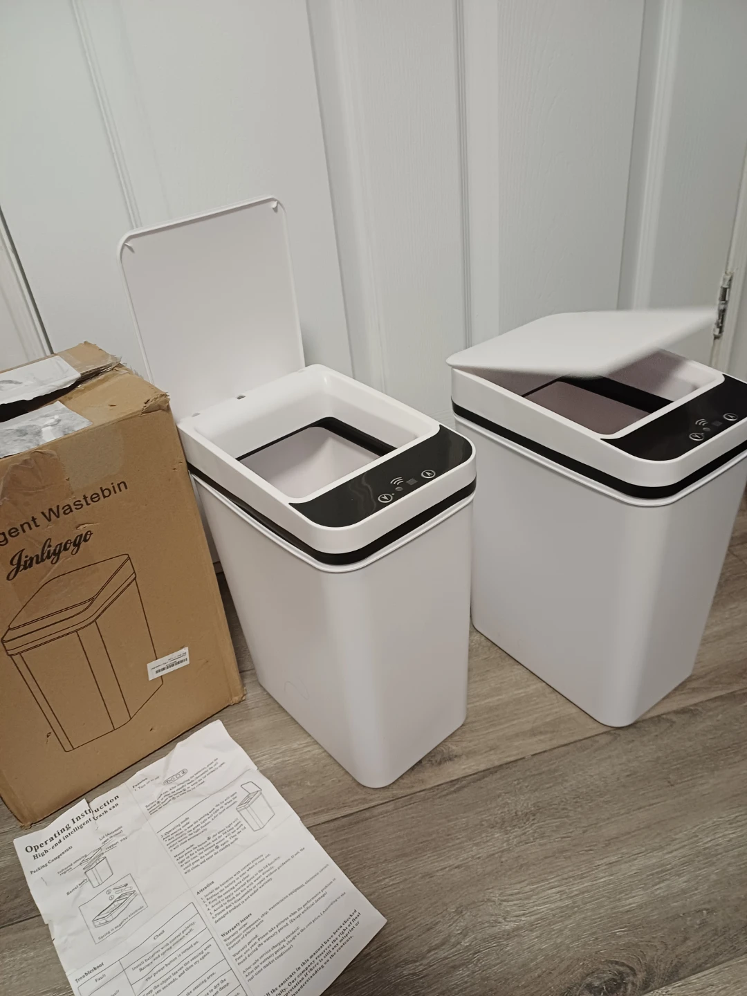 Jinligogo Intelligent Motion Sensor Waste Bin - photo 4
