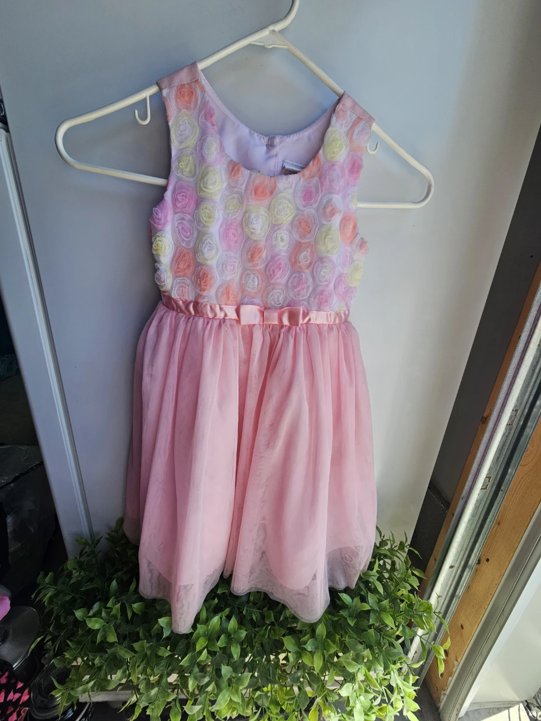 Anna Michelle Pink Floral Dress Size 4