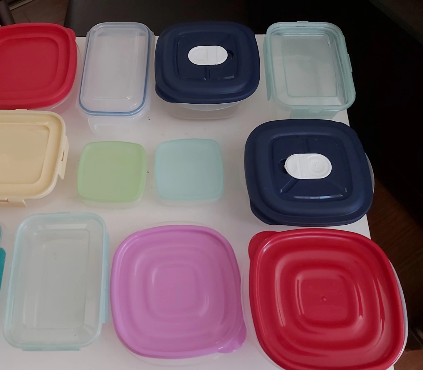 11 Various Sized Food Storage Containers