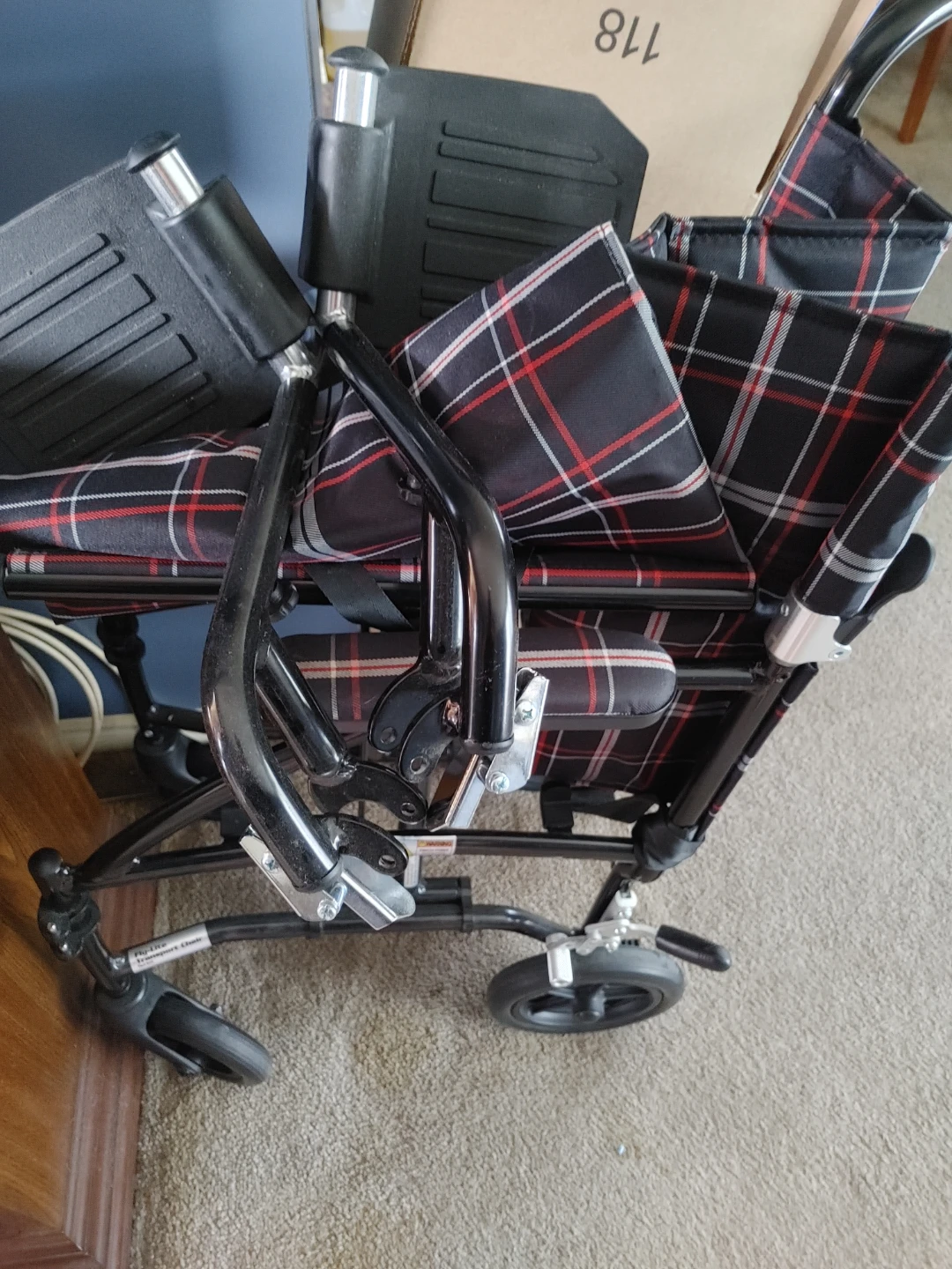 Drive foldable lightweight transport chair - photo 3