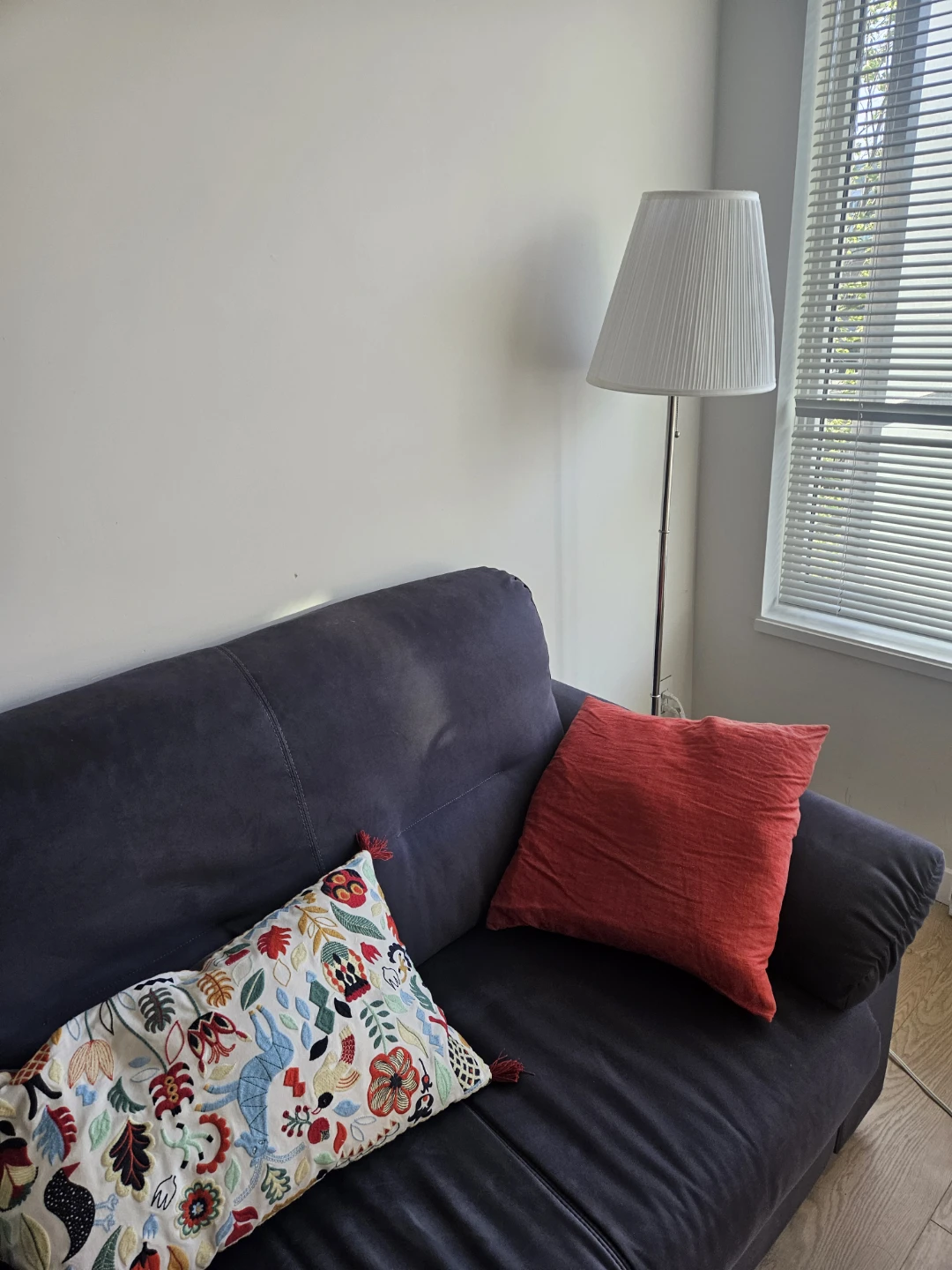 Dark Grey Loveseat Sofa (Ikea) - photo 2