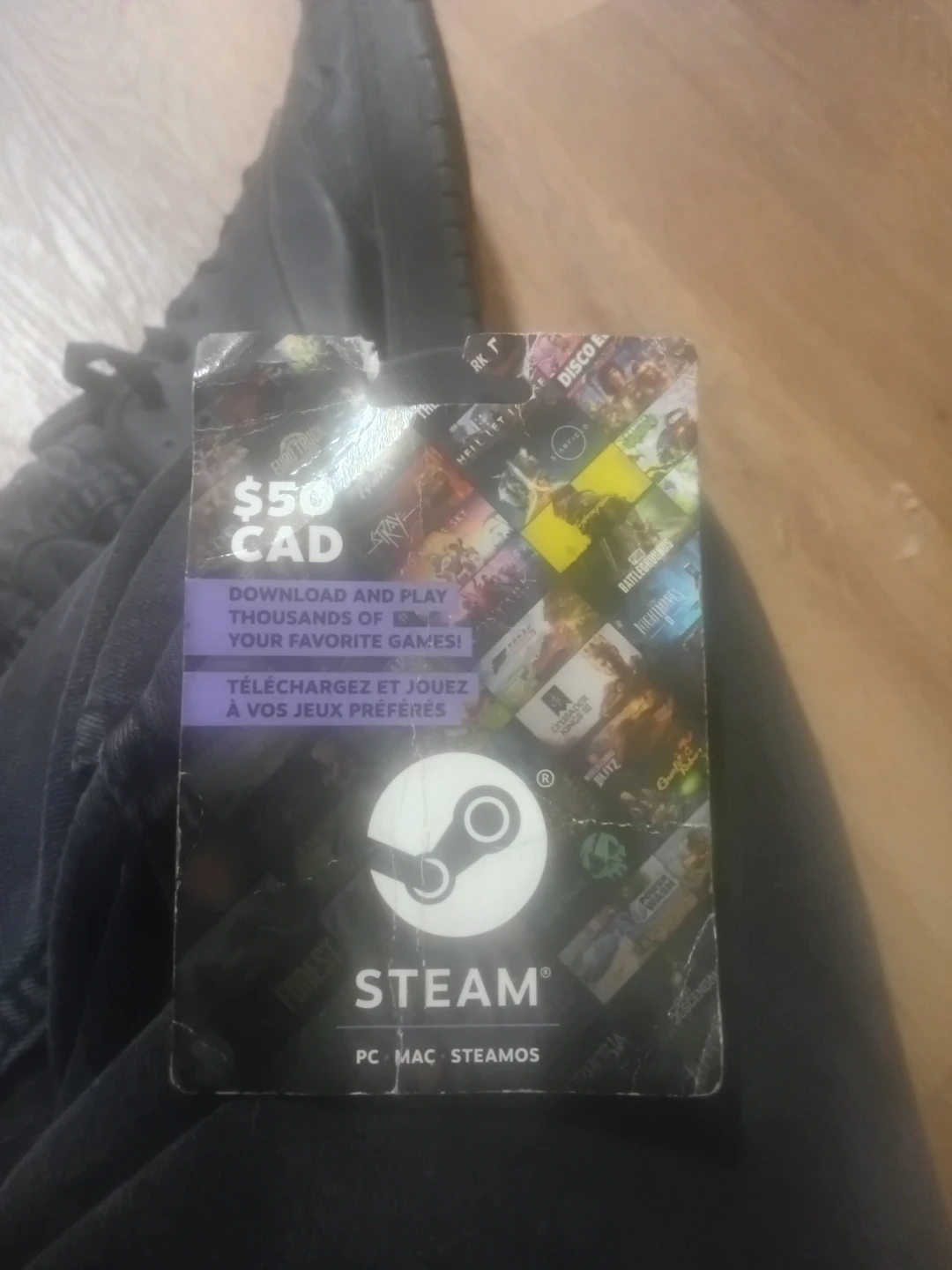 $50 CAD Steam Gift Card