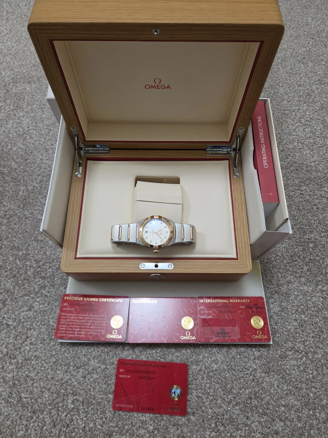 Omega Constellation Master Chronometer Watch - photo 3