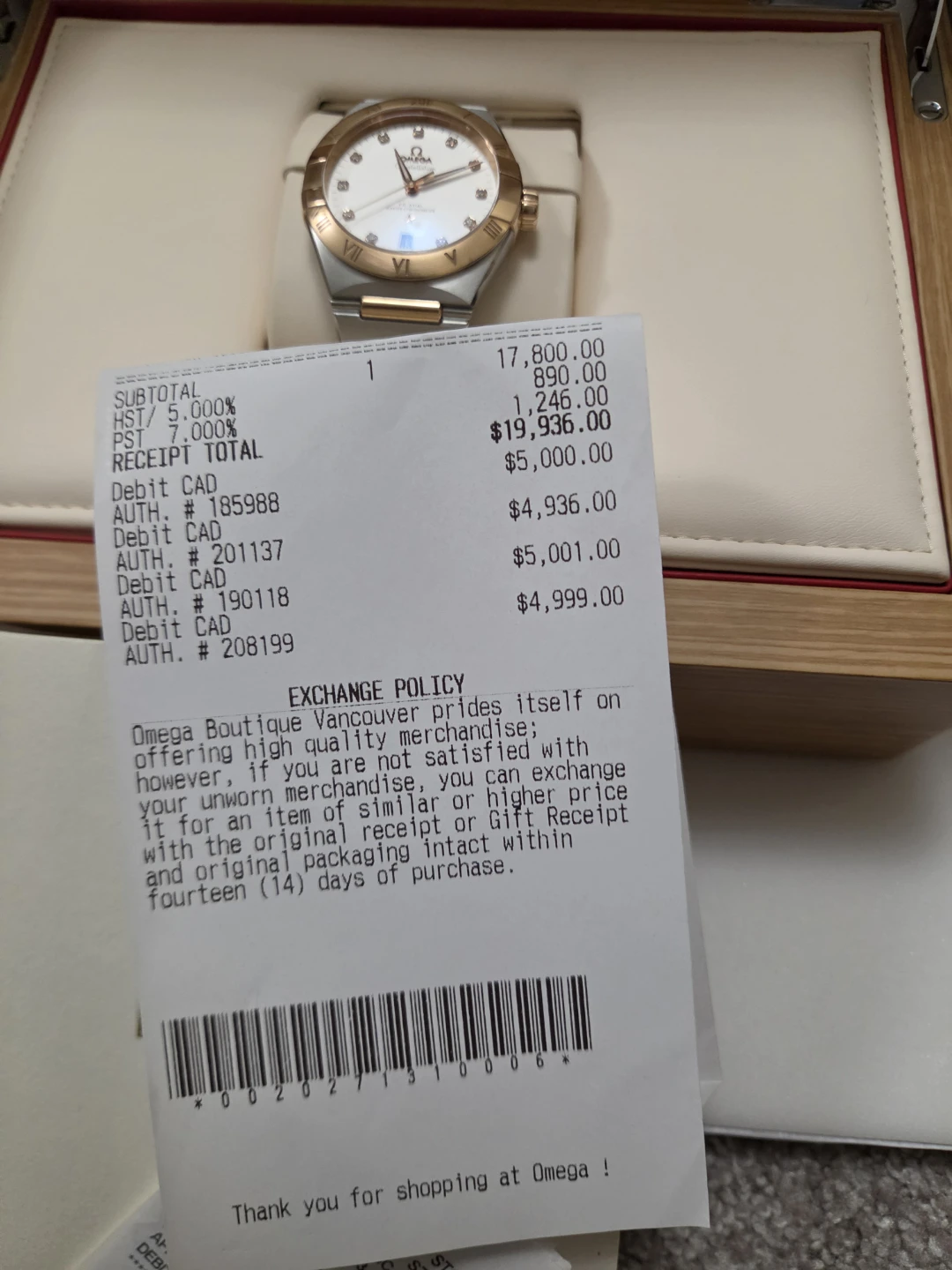 Omega Constellation Master Chronometer Watch - photo 5