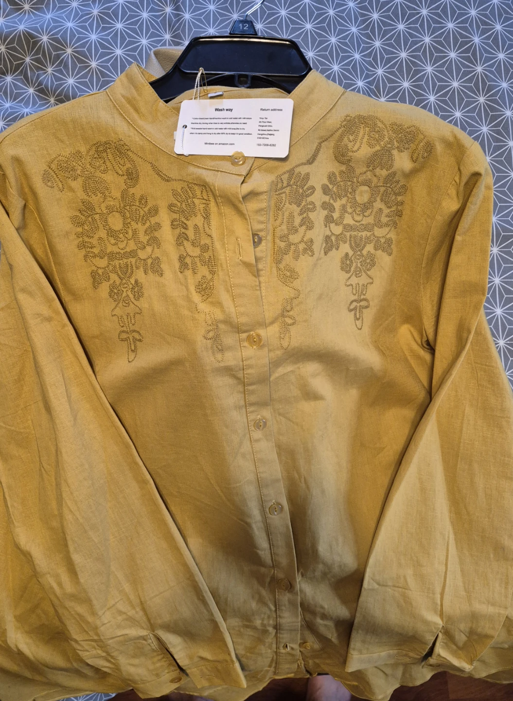 Cotton and linen size large never worn