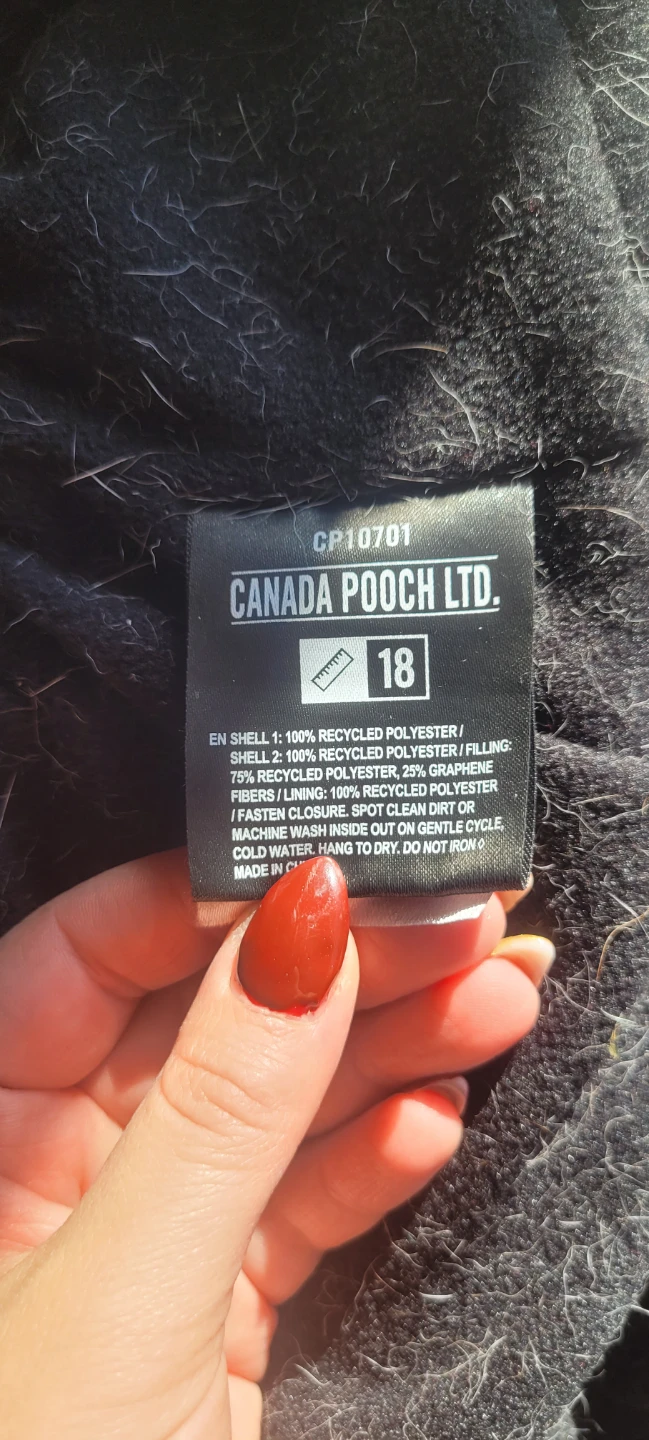 Canada Pooch LTD. Insulated Dog Jacket - Size 18 - photo 3