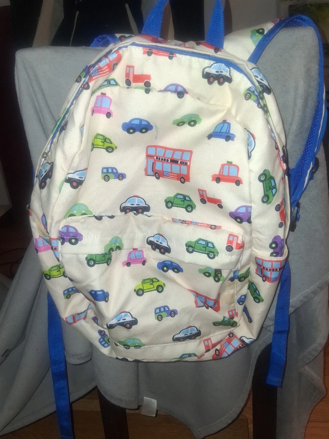 TRVL Kids Backpack with Car Print
