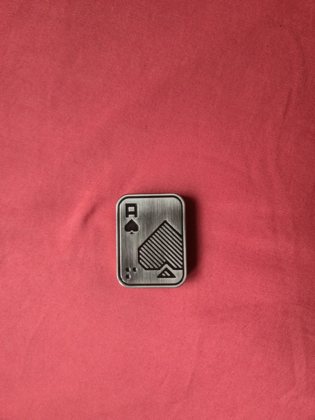 Ace of Spades Metal Coin fidget