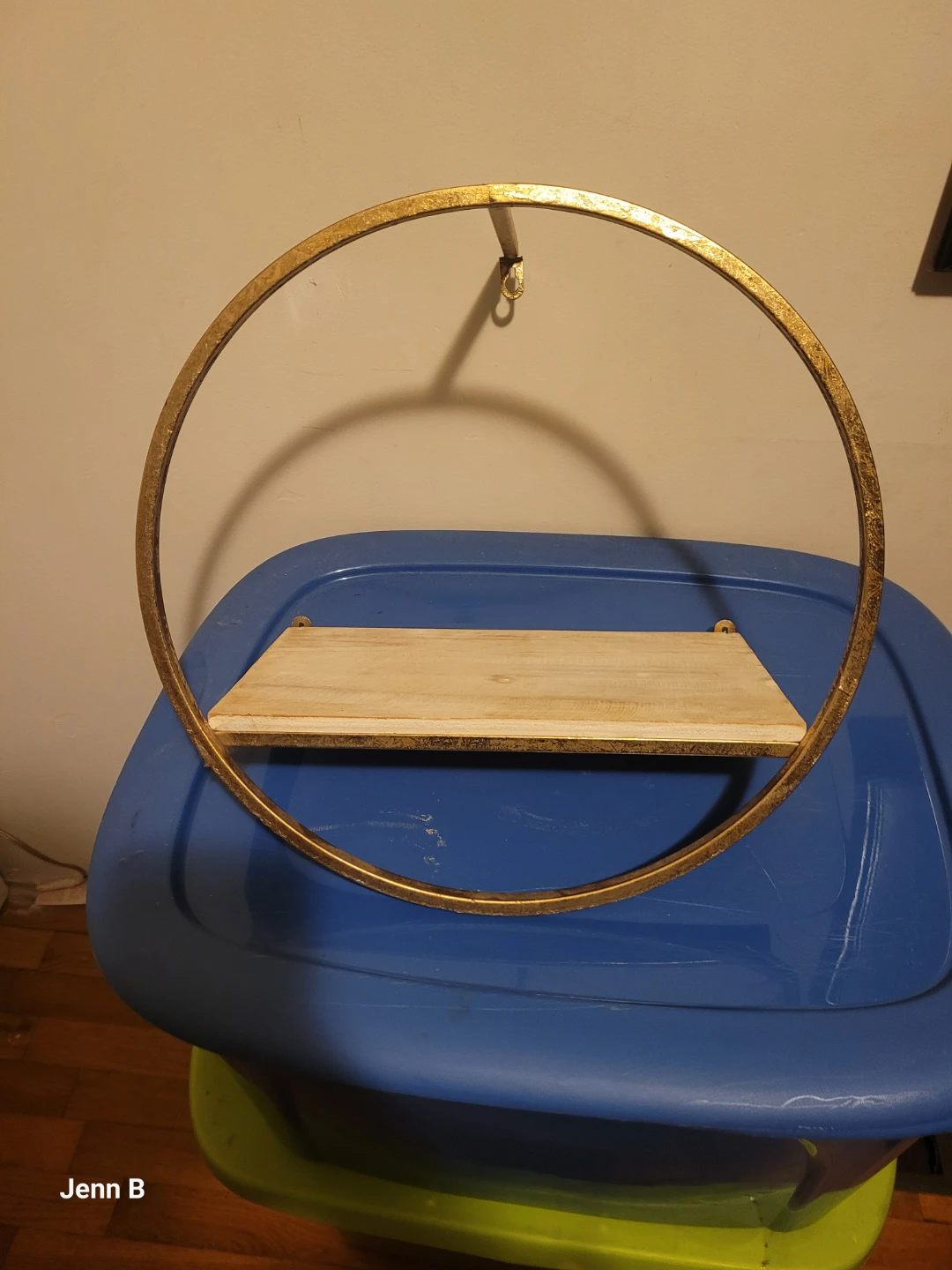 Nice Gold Circular Wall Shelf - photo 5