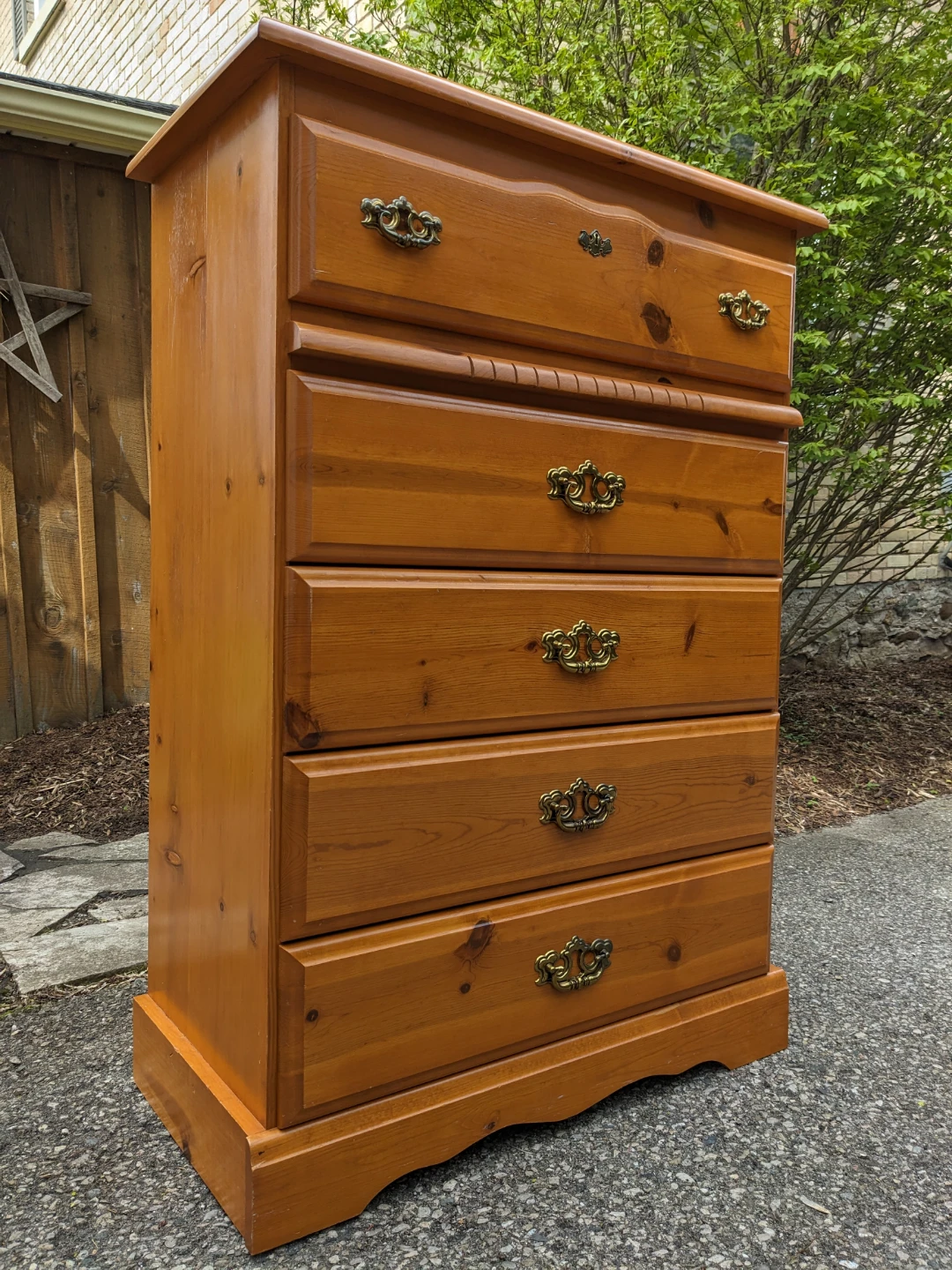3 Piece Dresser Set in Solid Pine - photo 2