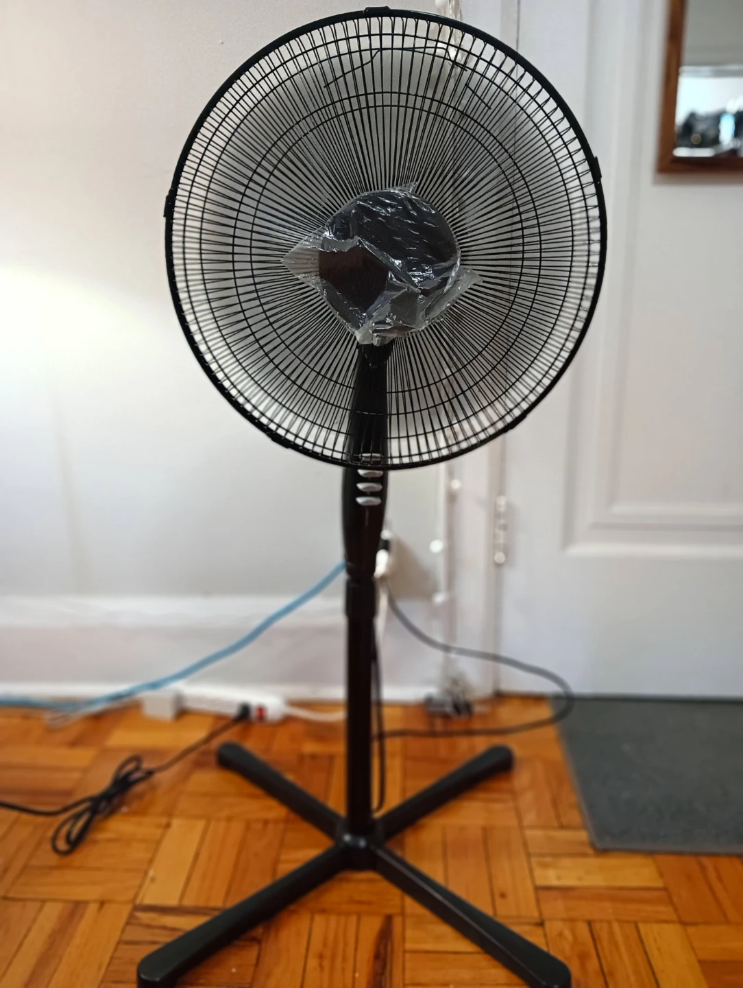 Black Pedestal Fan - photo 2