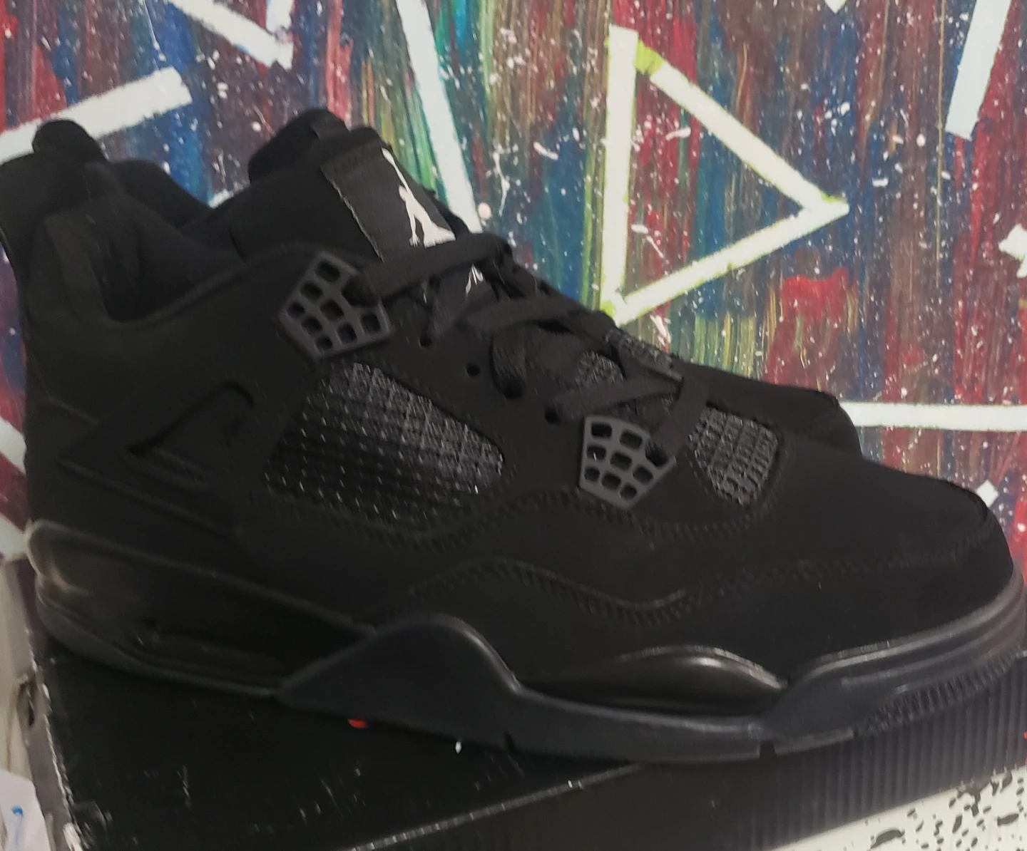 Bra Jordan 4 Black Cat Size 10 - photo 3