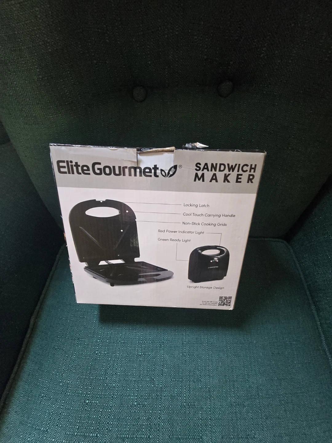 Elite Gourmet Sandwich Maker - photo 2