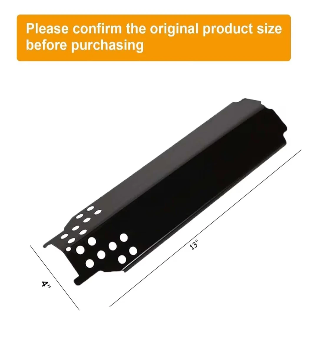 Grill Burner Tube and Heat Plate Replacement Kit - photo 2