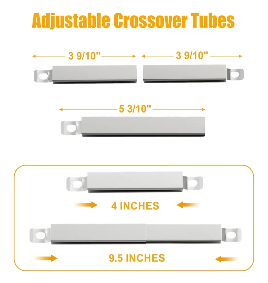 Grill Burner Tube and Heat Plate Replacement Kit - photo 3