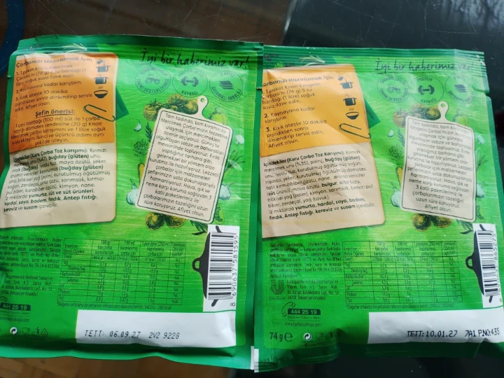 Knorr Lentil Soup Mixes (Ezogelin & Süzme Mercimek) - photo 2