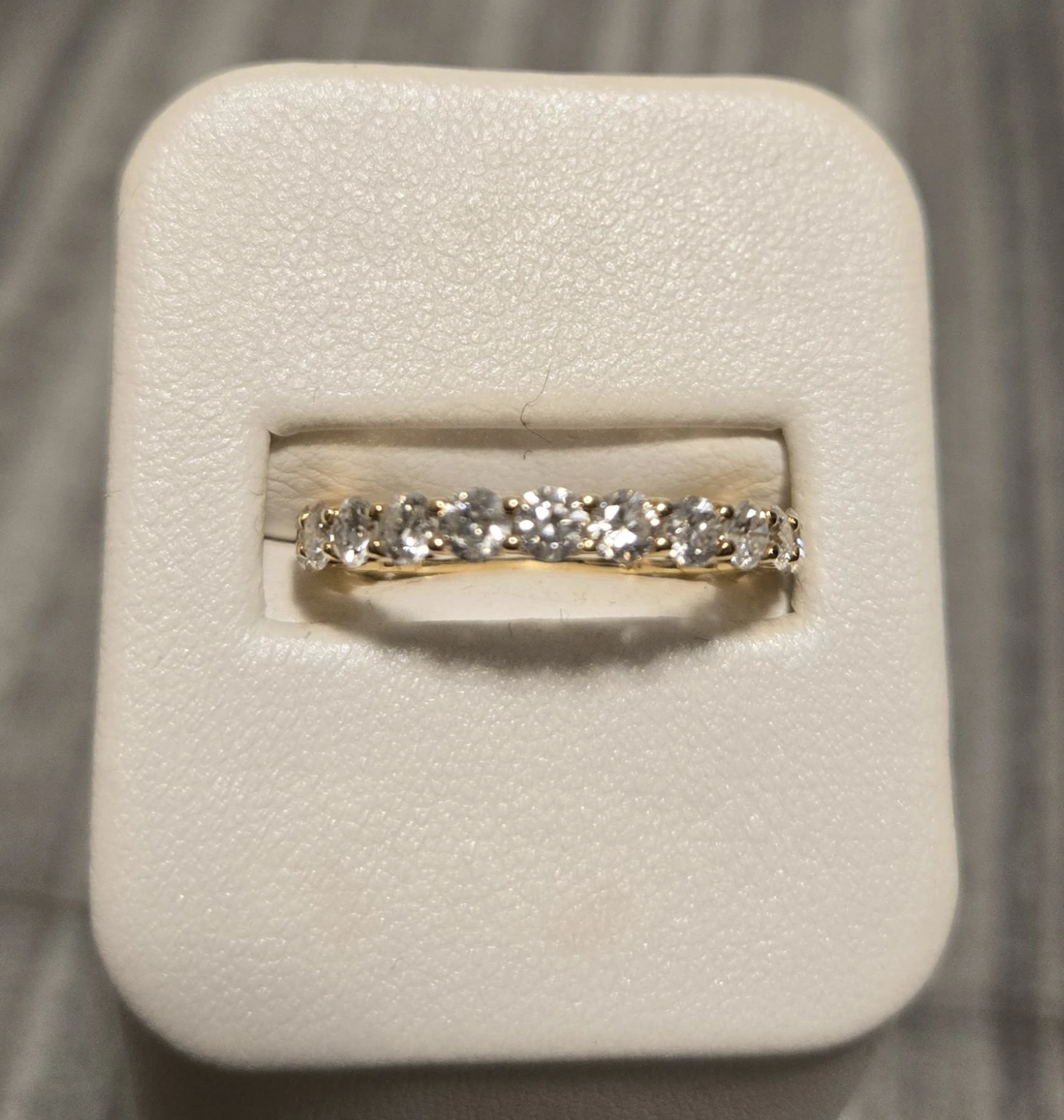 1.80ct Diamond Eternity Band - 18K Yellow Gold
