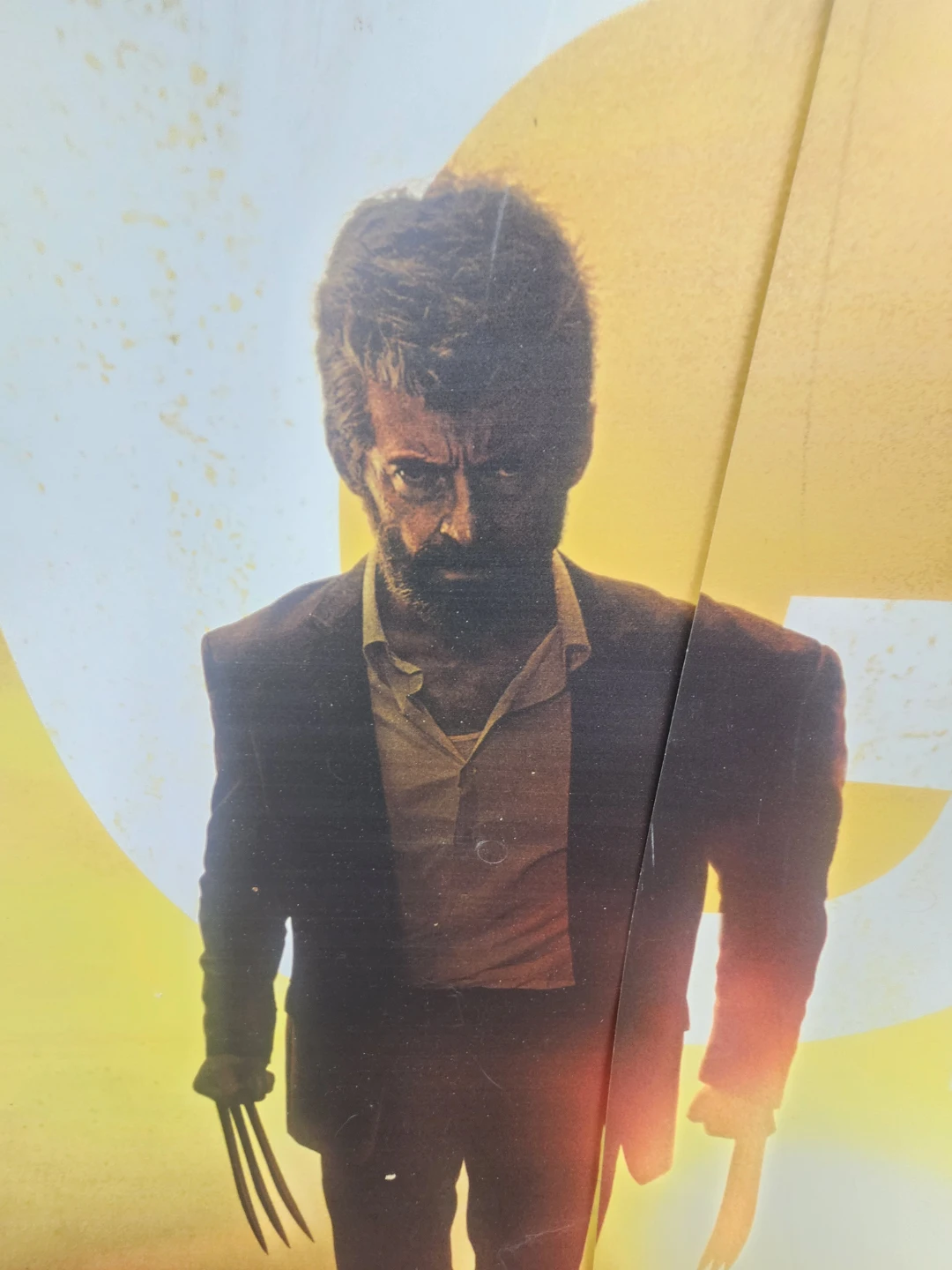 Logan Movie Poster from the side of a public bus - photo 3