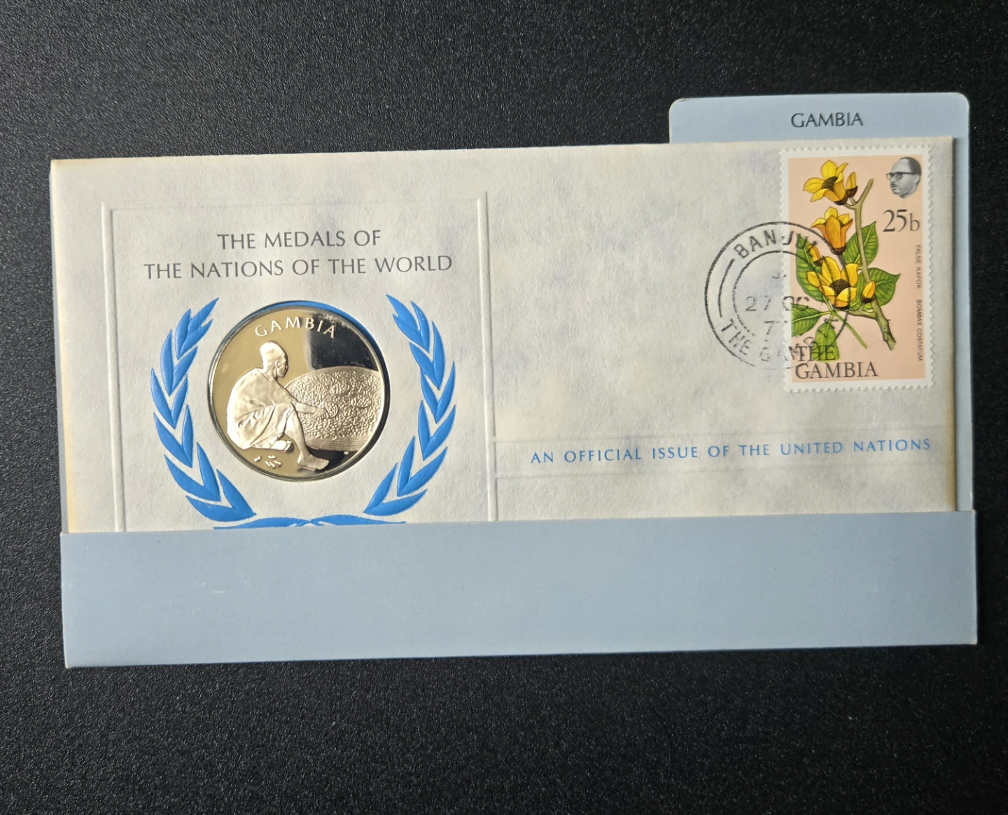 Gambia Medals of the Nations of the World Official UN Issue