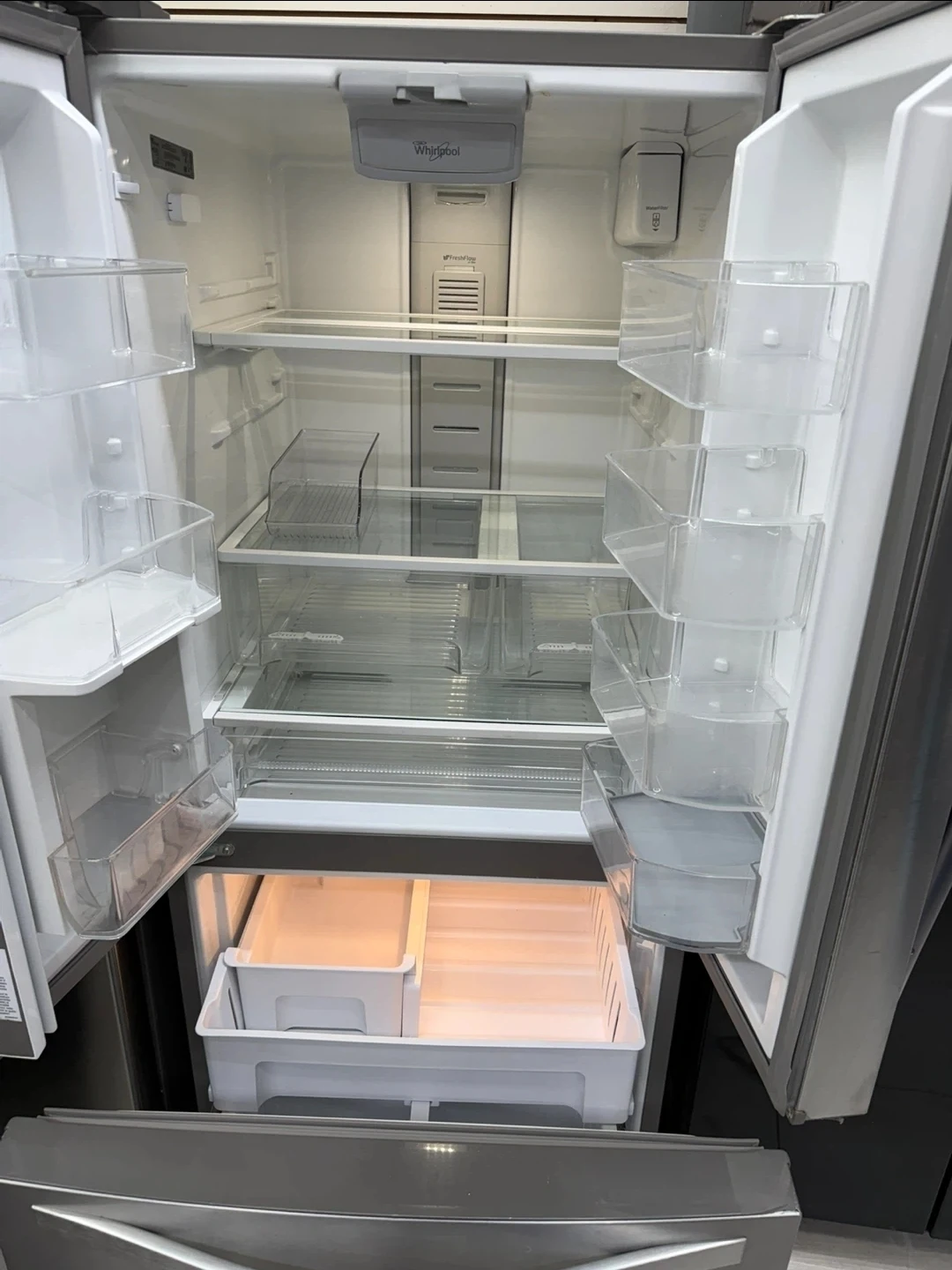 Whirlpool Stainless Steel French Door Refrigerator - photo 2