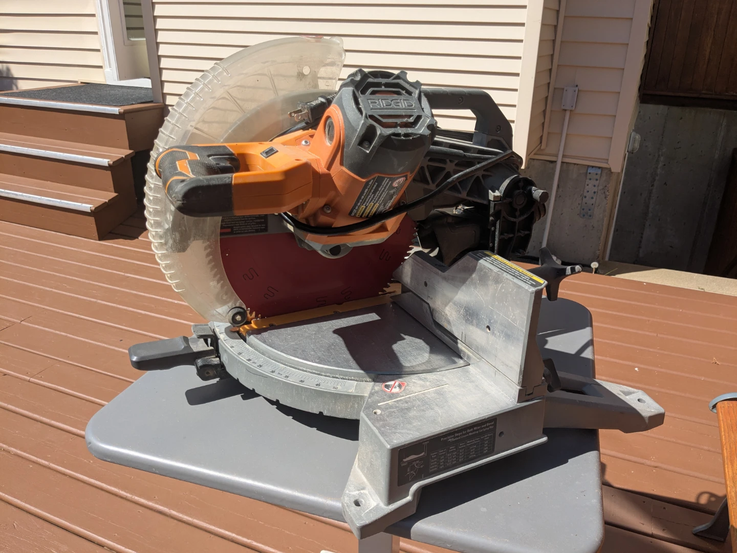 RIDGID Compound Miter Saw - photo 2