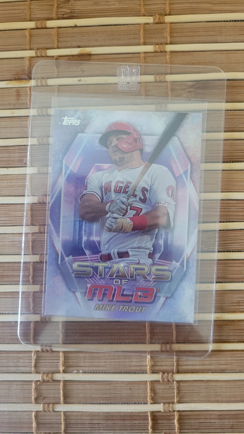 Topps Mike Trout Stars of MLB Baseball Card