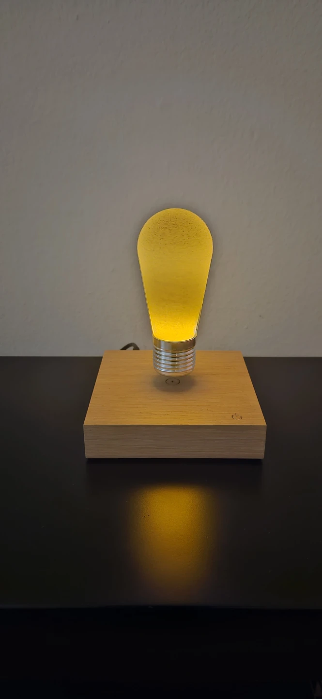 Levitating Light Bulb and rgb lamp - photo 2