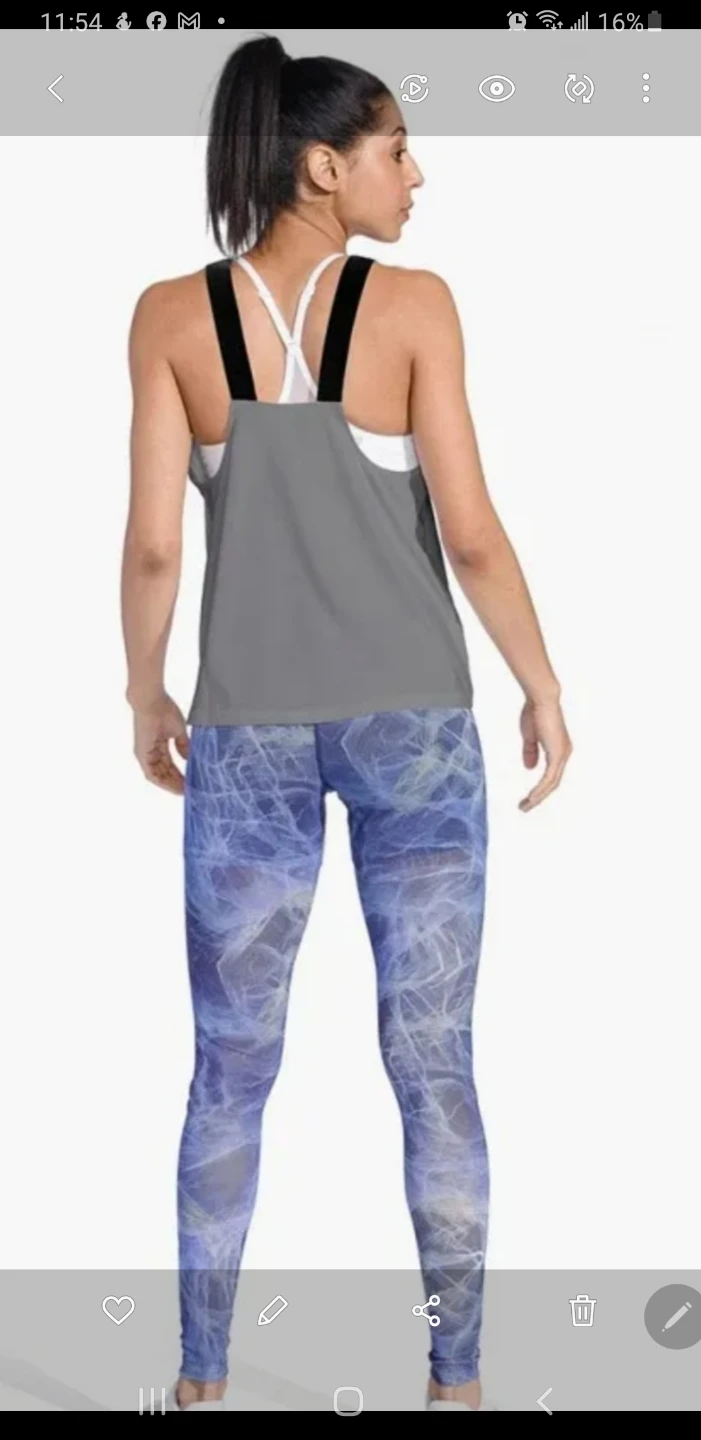 Brand new Nike W Purple Sport Leggins S/P - photo 3