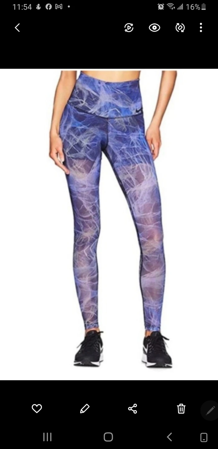 Brand new Nike W Purple Sport Leggins S/P - photo 4