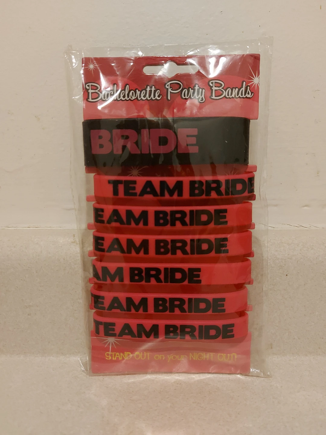 Bachelorette Party Bands - Bride & Team Bride Bracelets