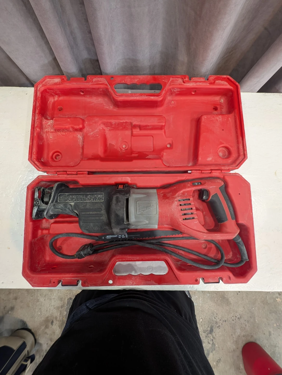 Milwaukee Orbital Super Sawzall Reciprocating Saw with Case