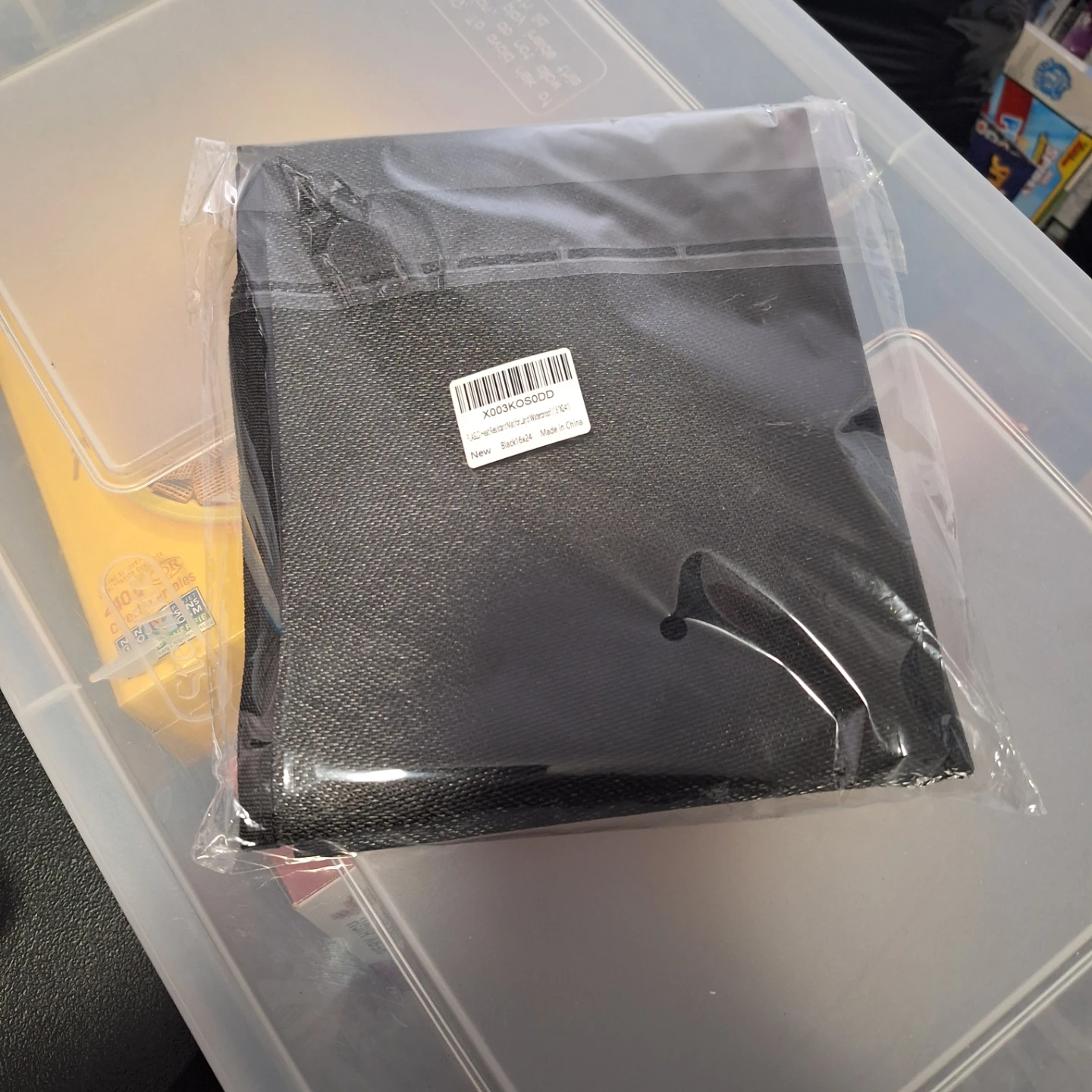FLASLD Black Anti-slip Air Fryer Mat 16x24 Inch - photo 3