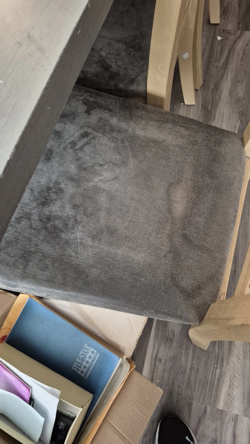 Grey Dining Table with 6 Chairs - photo 5