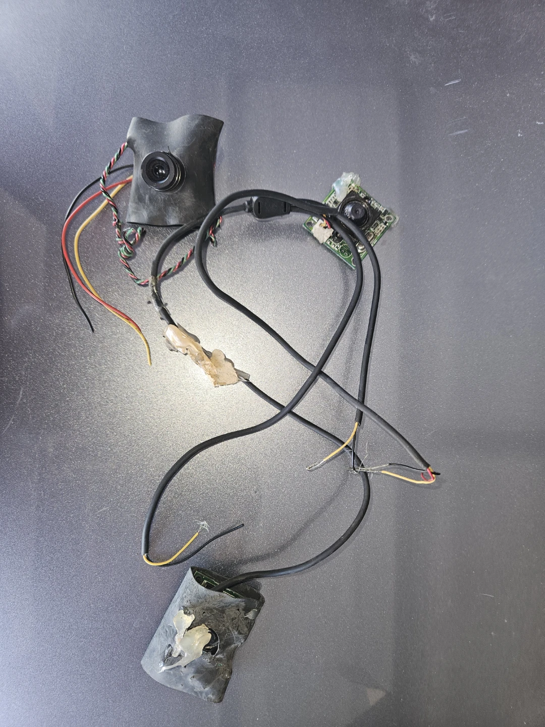 Security Camera Modules with Wires