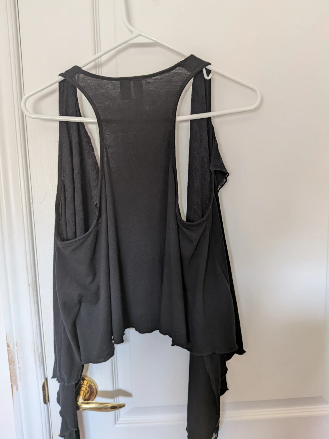 Eyeshadow Black Lace Trim Vest - photo 3