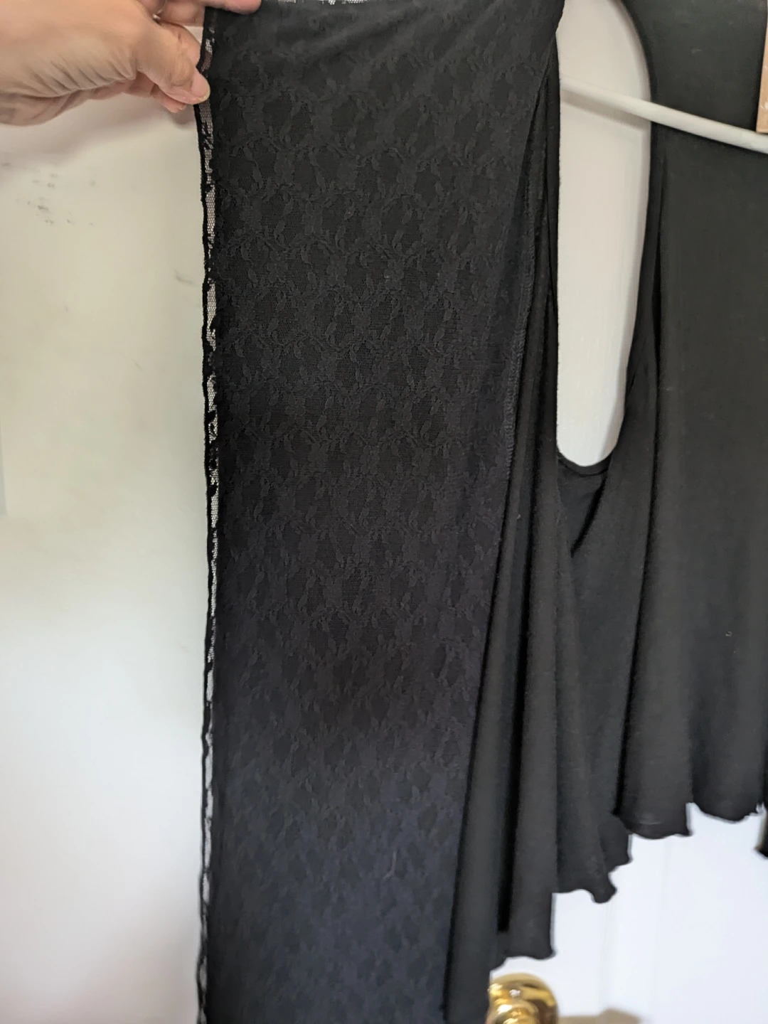 Eyeshadow Black Lace Trim Vest - photo 4