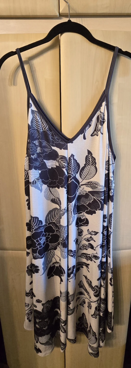 Women's Floral Print Tank Dress [L] - photo 2