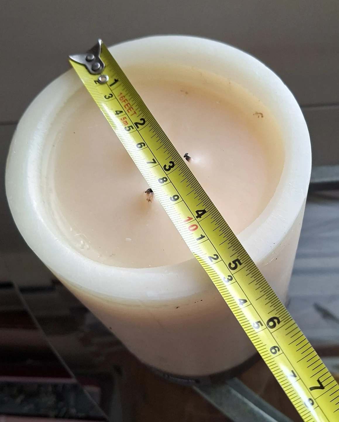 Pier 1 Imports Unscented Candle - 5 x 8 in - photo 4