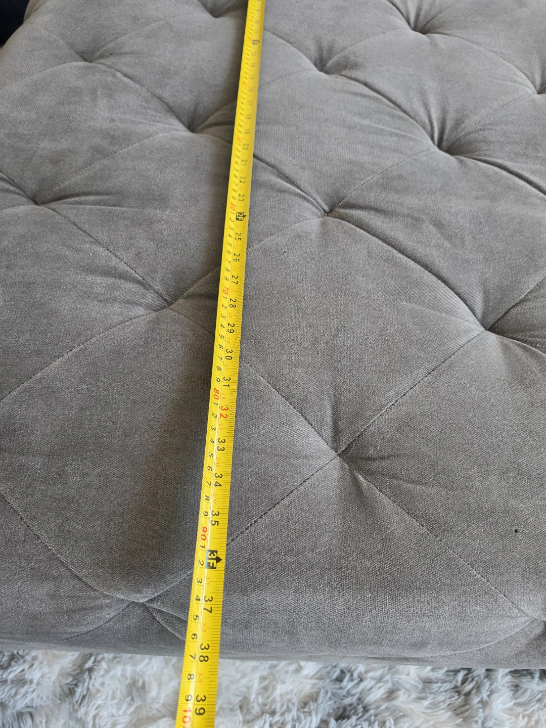 Tufted Ottoman Footrest - photo 3