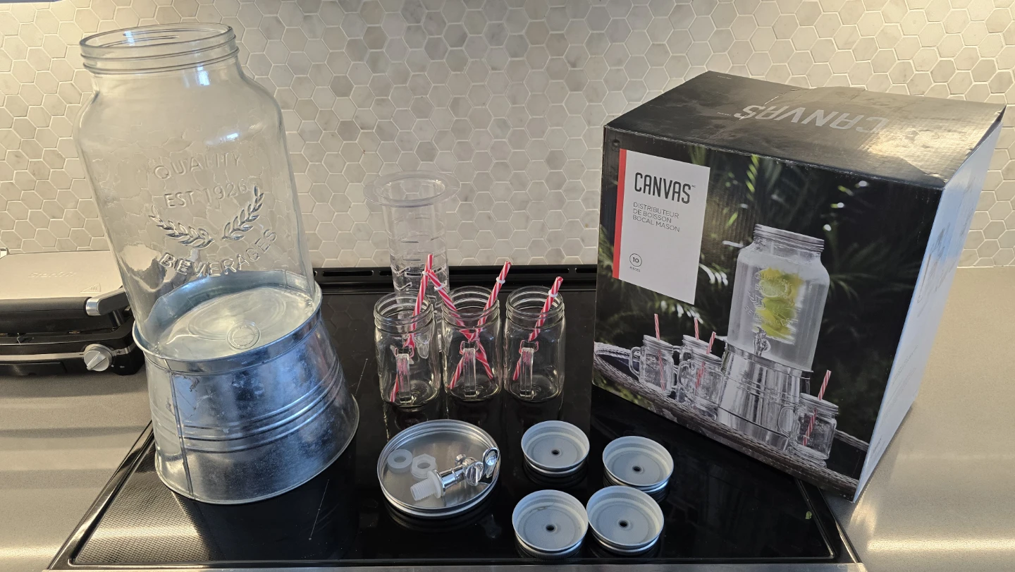 Beverage Dispenser with Mason Jars - photo 2