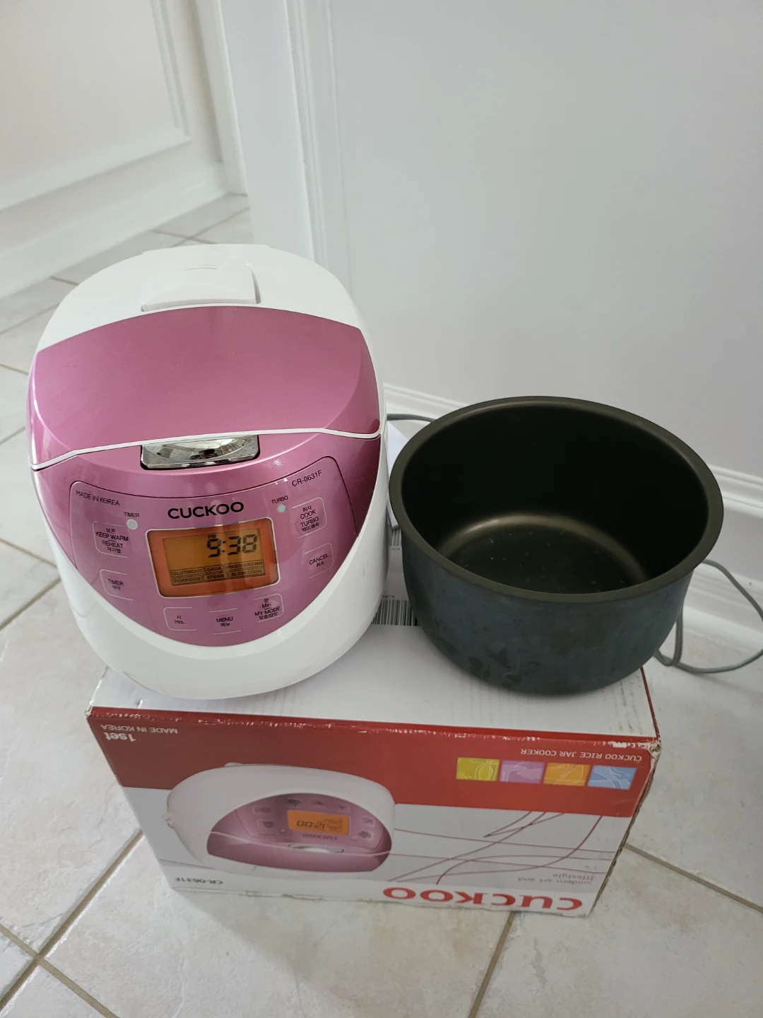 Cuckoo CR-0631F Rice Cooker